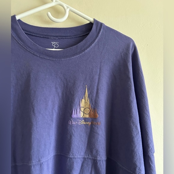 Walt Disney World 50th Anniversary Spirit Jersey Purple Size XXL - Picture 2 of 7
